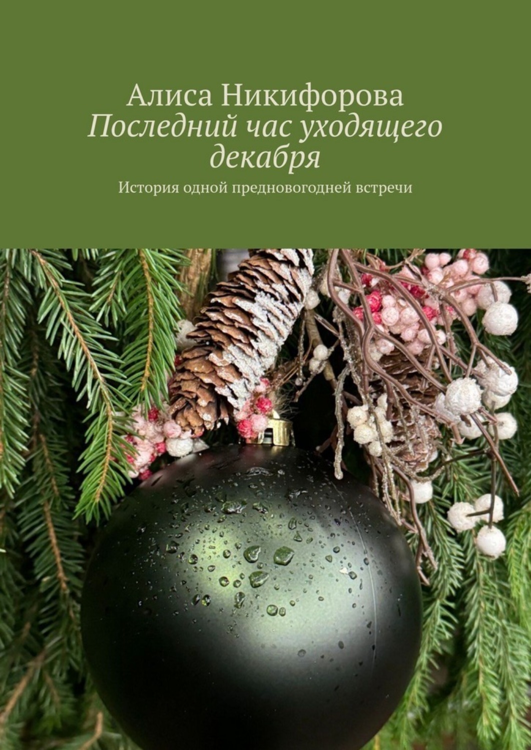 Обложка книги «Последний час уходящего декабря. История одной предновогодней встречи»