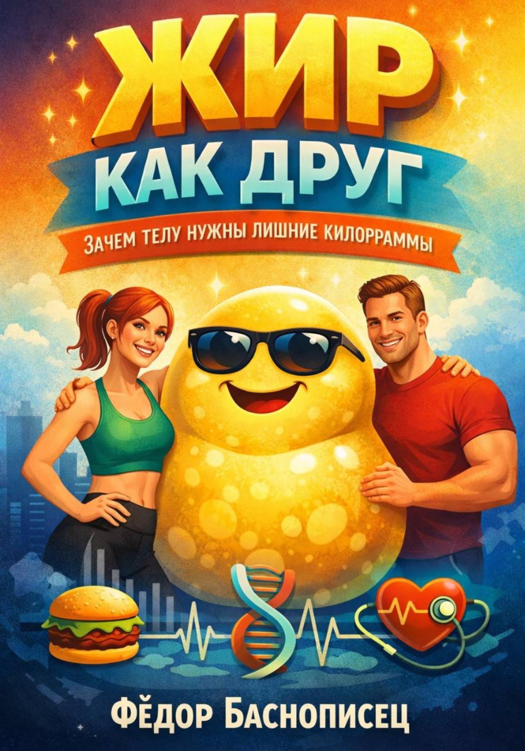 Обложка книги «Жир как друг. Зачем телу нужны лишние килограммы»