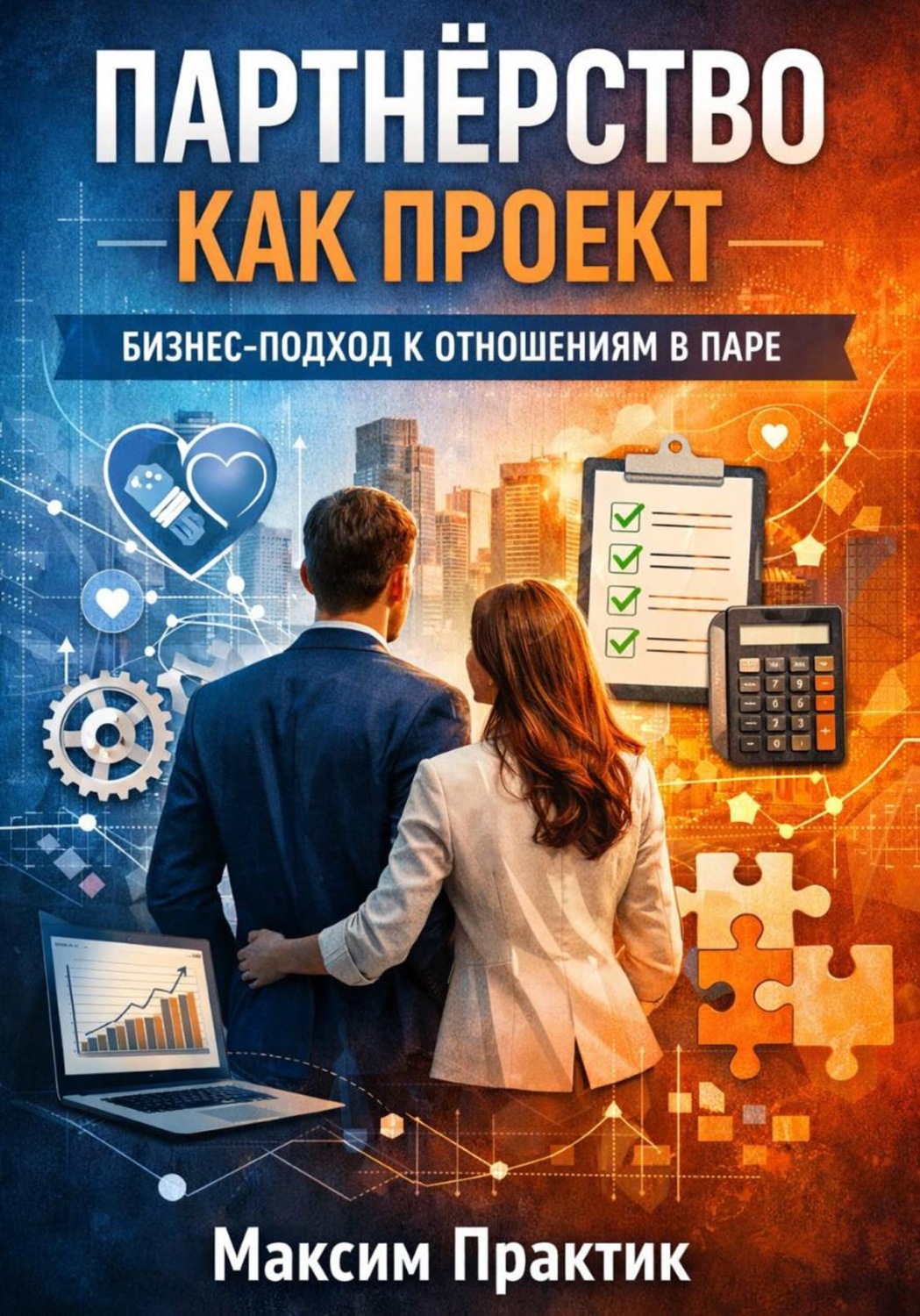 Обложка книги «Партнерство как проект. Бизнес подход к отношениям в паре»