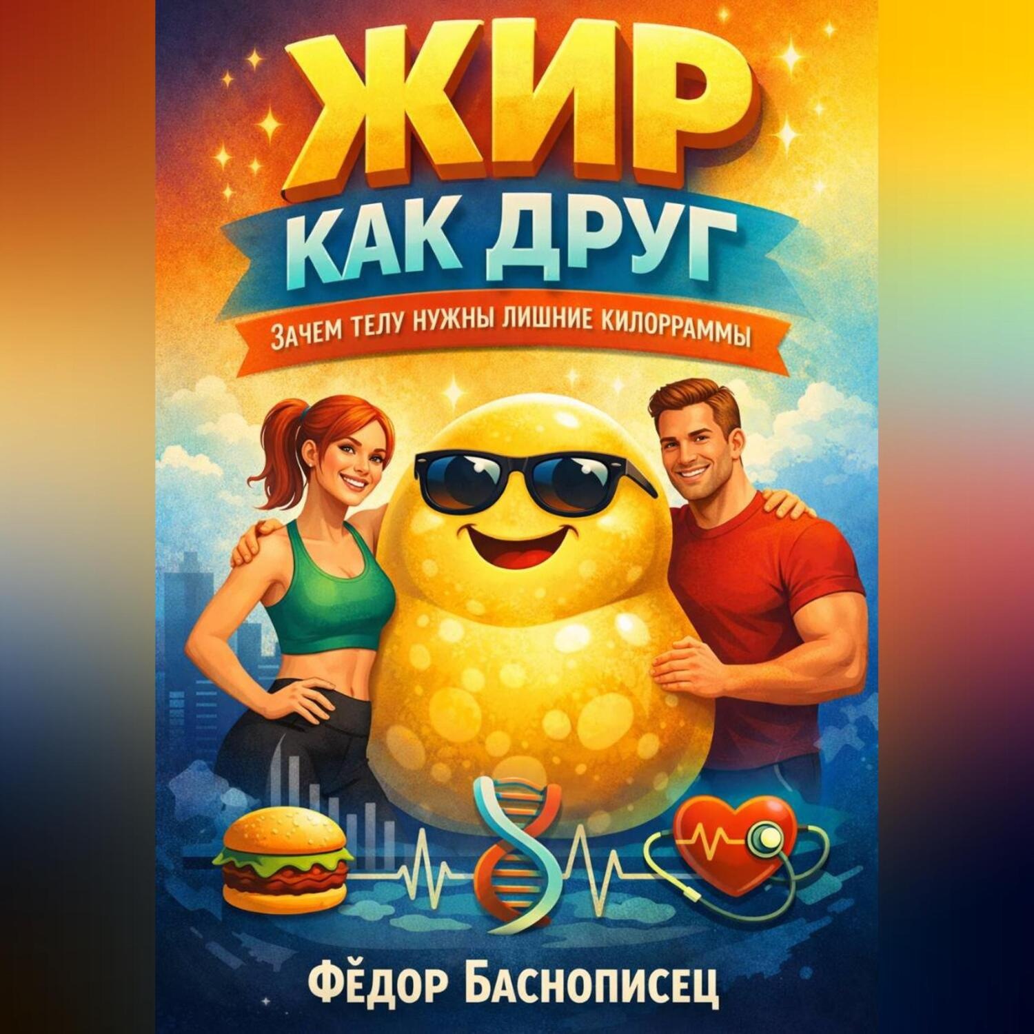 Обложка книги «Жир как друг. Зачем телу нужны лишние килограммы»