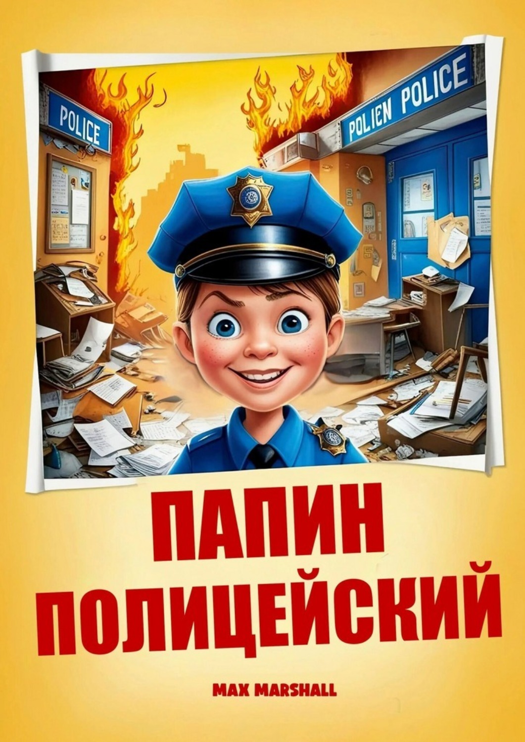 Обложка книги «Папин полицейский»