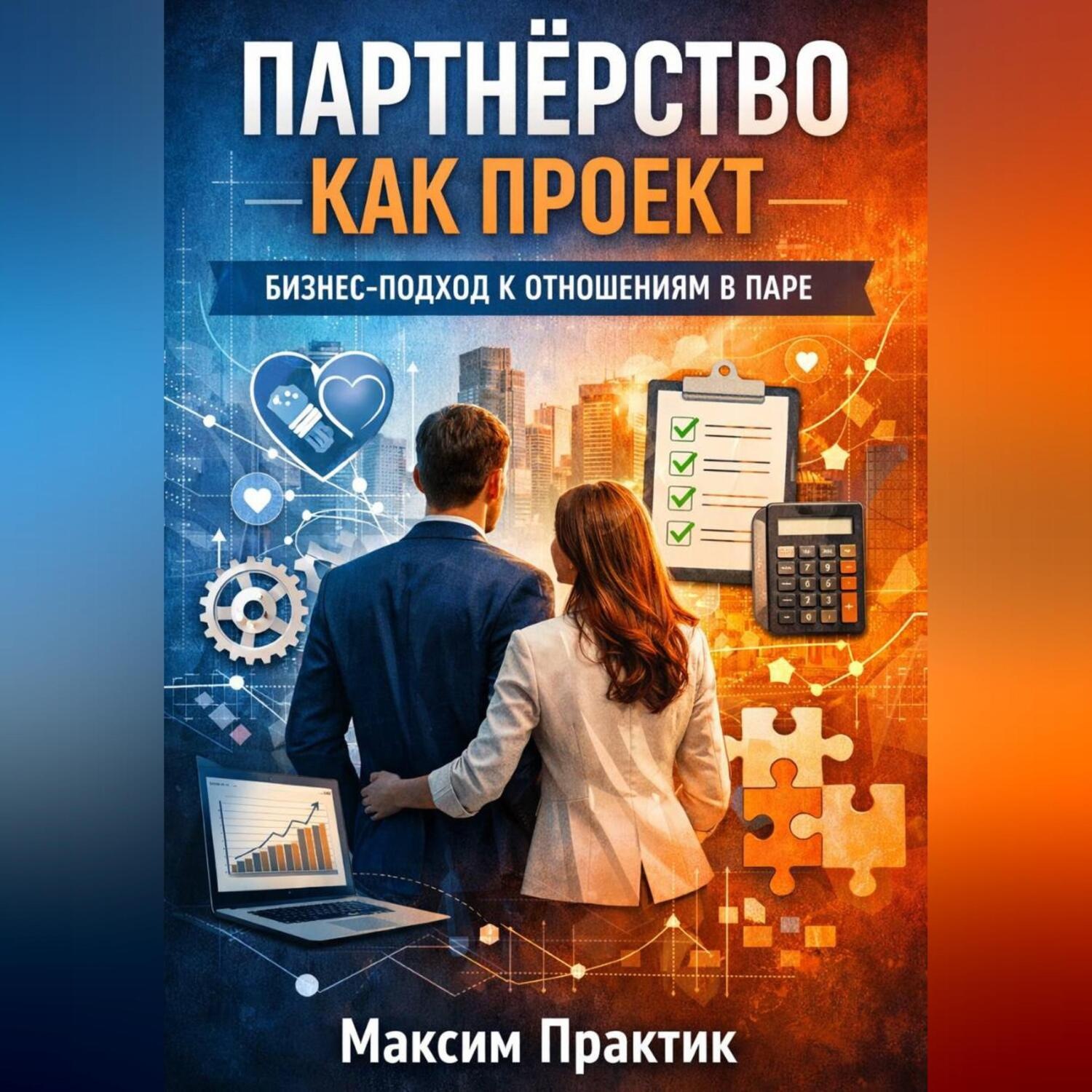 Обложка книги «Партнерство как проект. Бизнес подход к отношениям в паре»