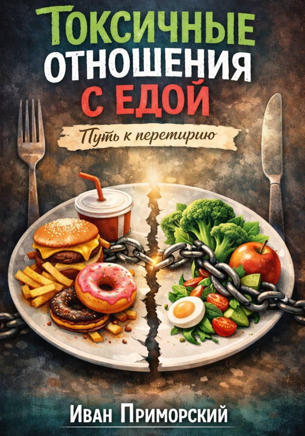 Обложка книги «Токсичные отношения с едой. Путь к перемирию»