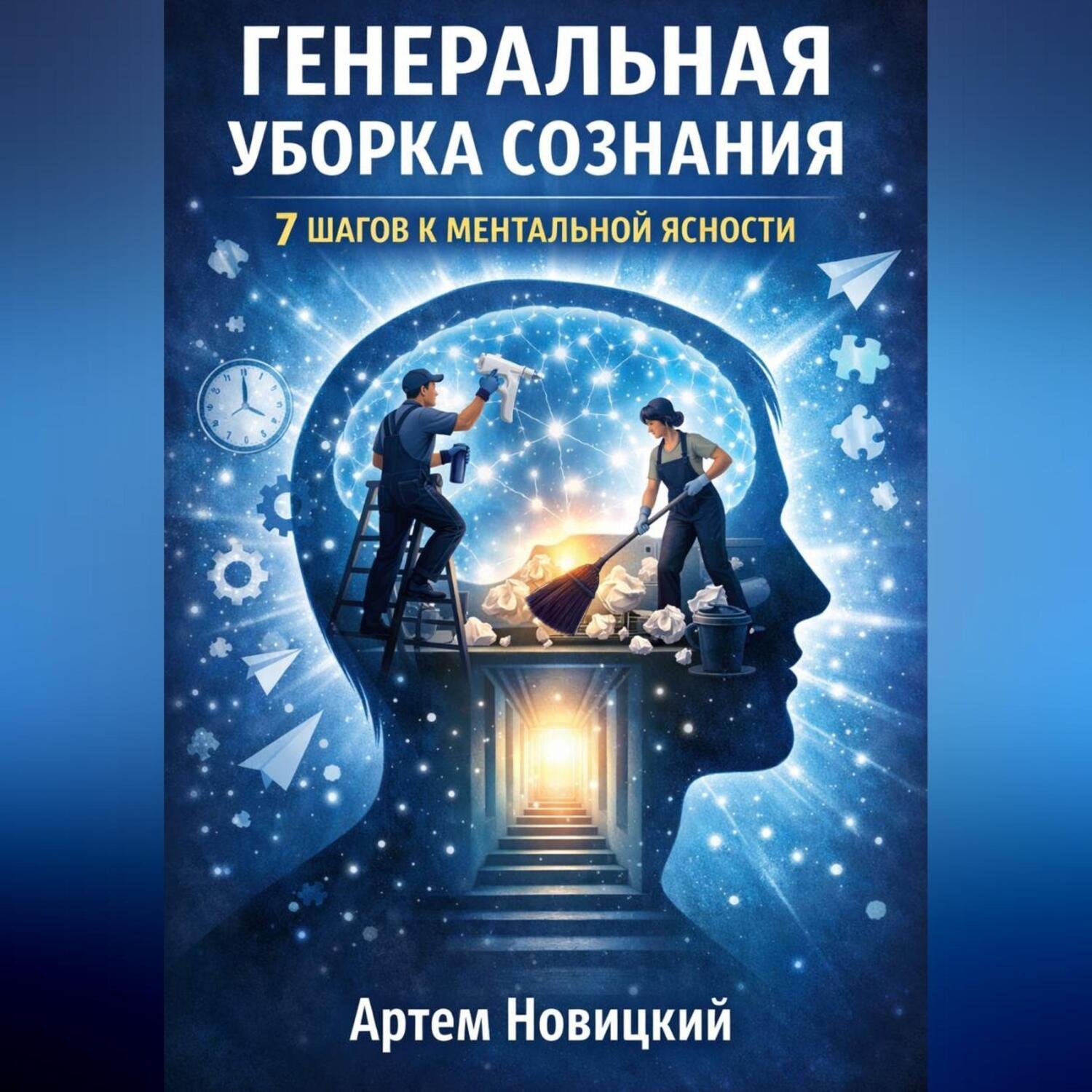 Обложка книги «Генеральная уборка сознания. 7 шагов к ментальной ясности»