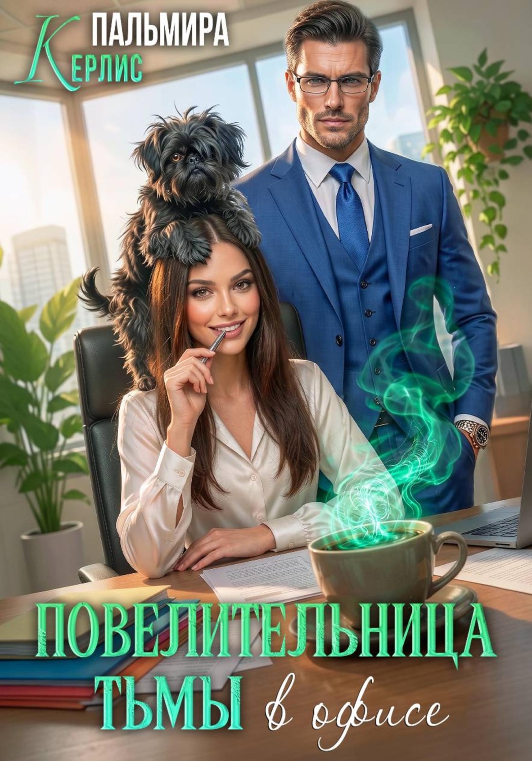 Обложка книги «Повелительница тьмы в офисе»