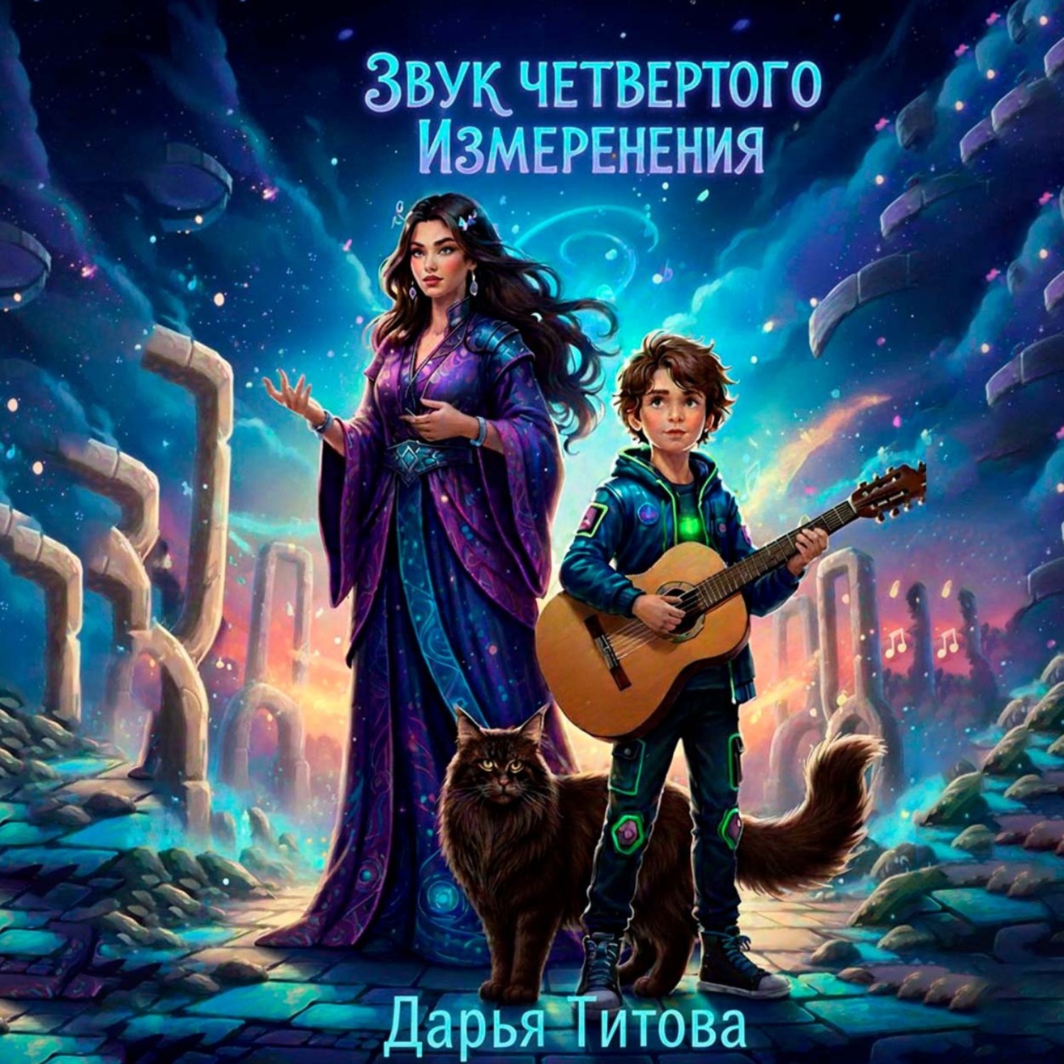 Обложка книги «Звук четвертого измерения»