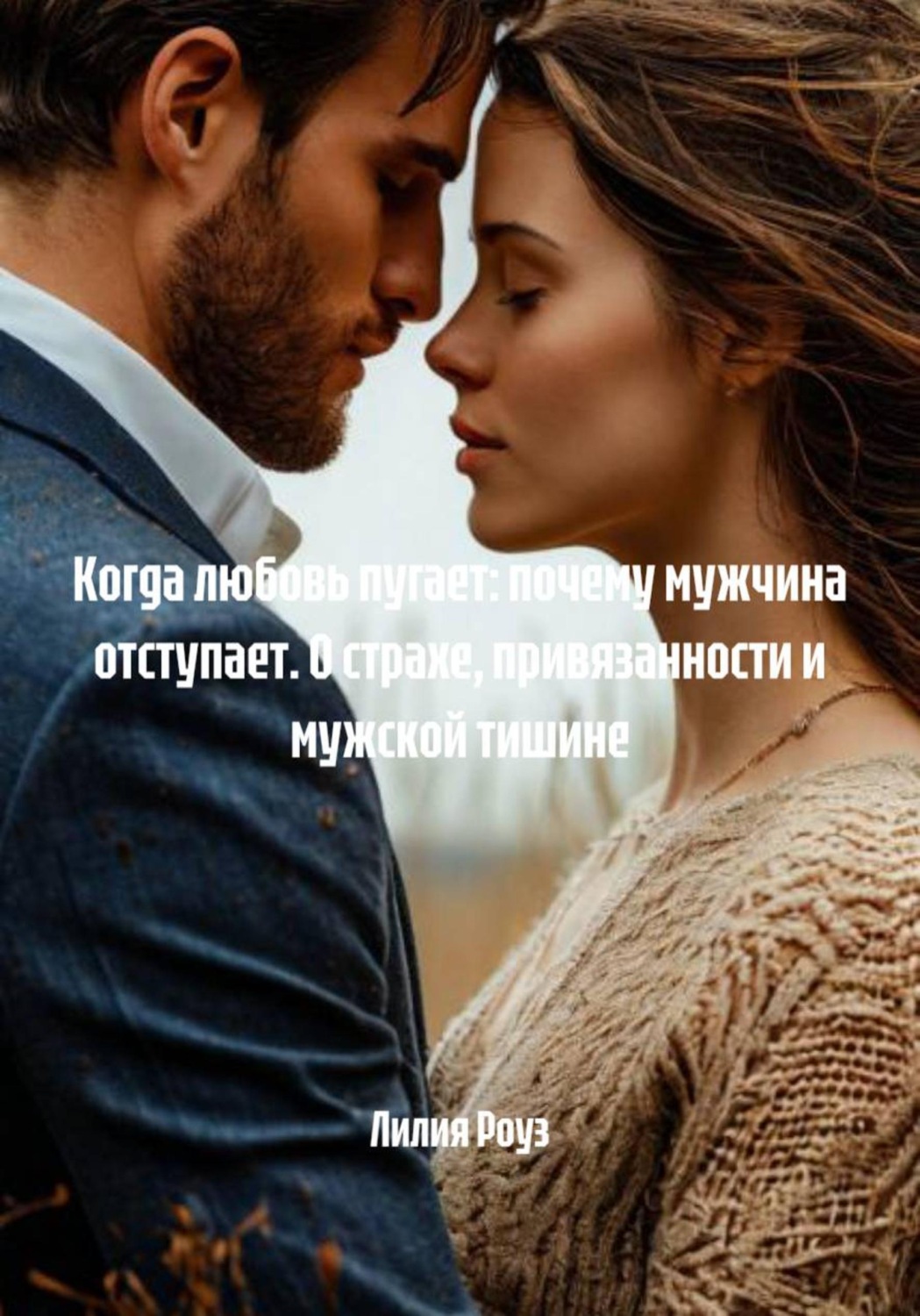 Обложка книги «Когда любовь пугает: почему мужчина отступает. О страхе, привязанности и мужской тишине»