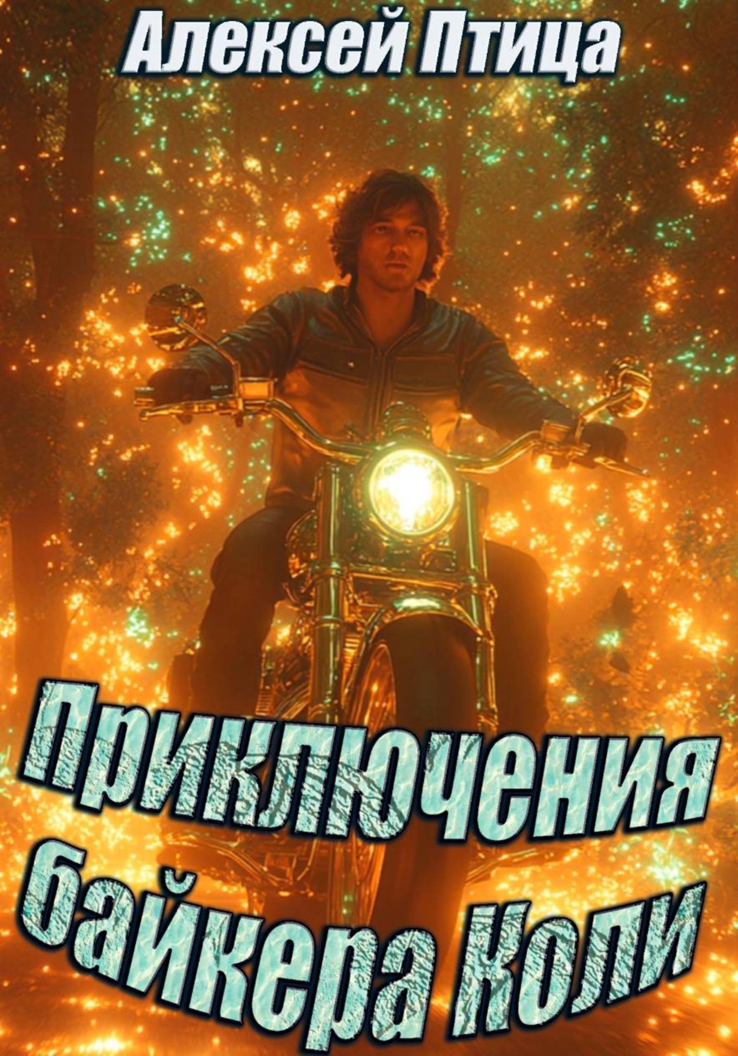 Обложка книги «Приключения байкера Коли»