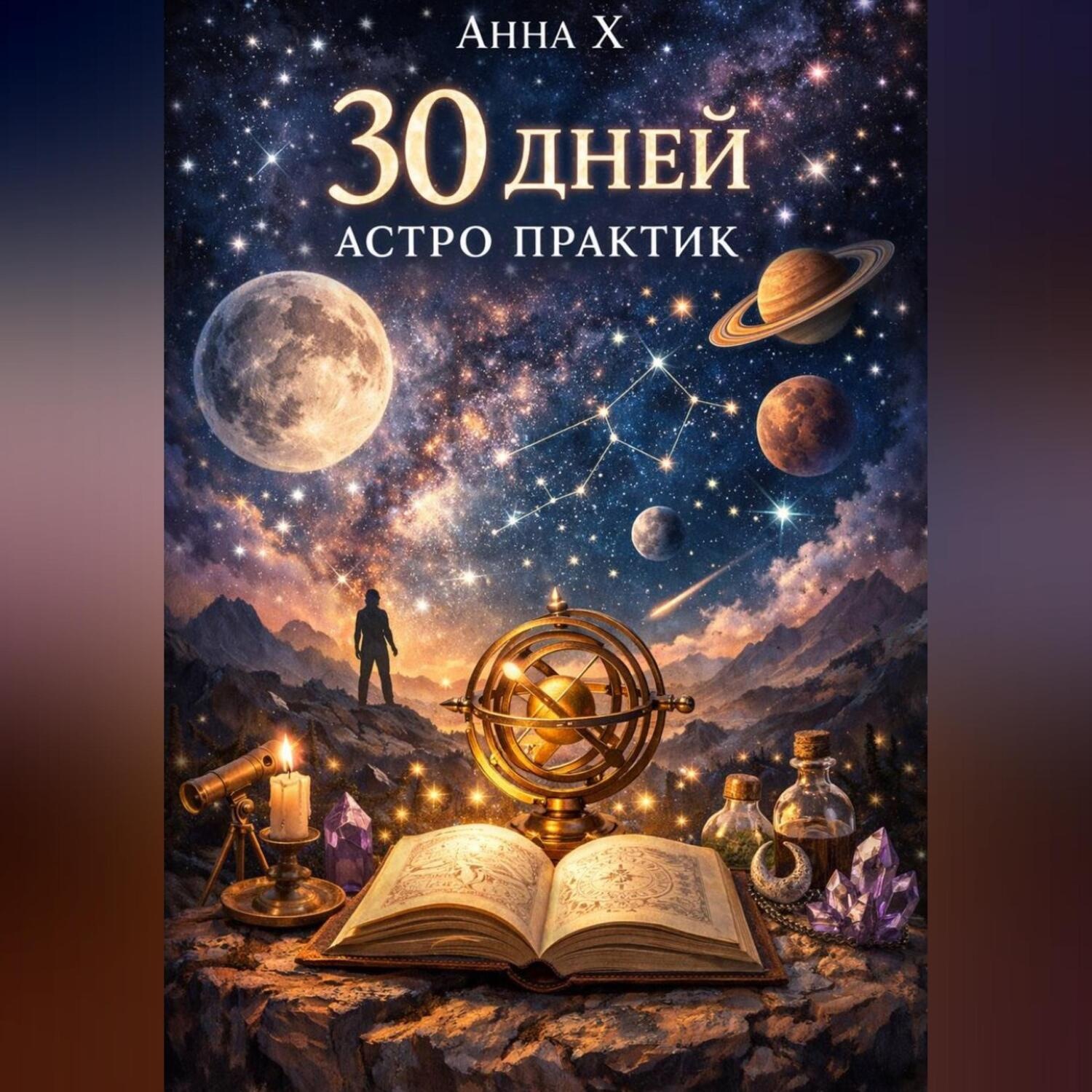 Обложка книги «30 дней астропрактик»