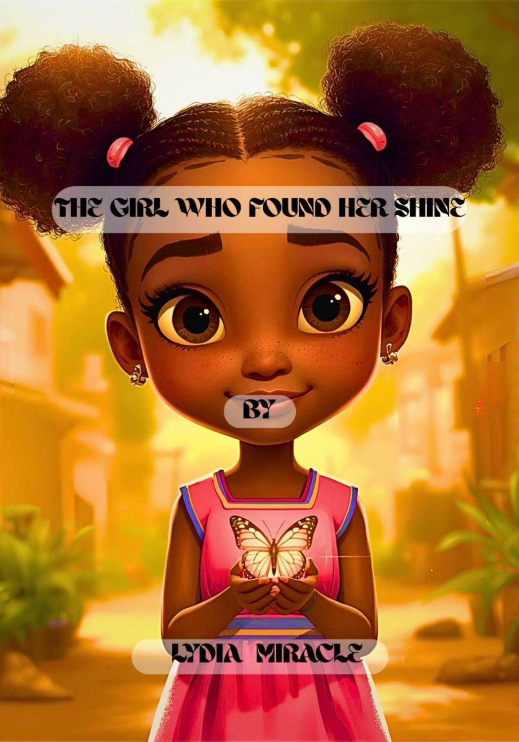 Обложка книги «The girl who found her shine»