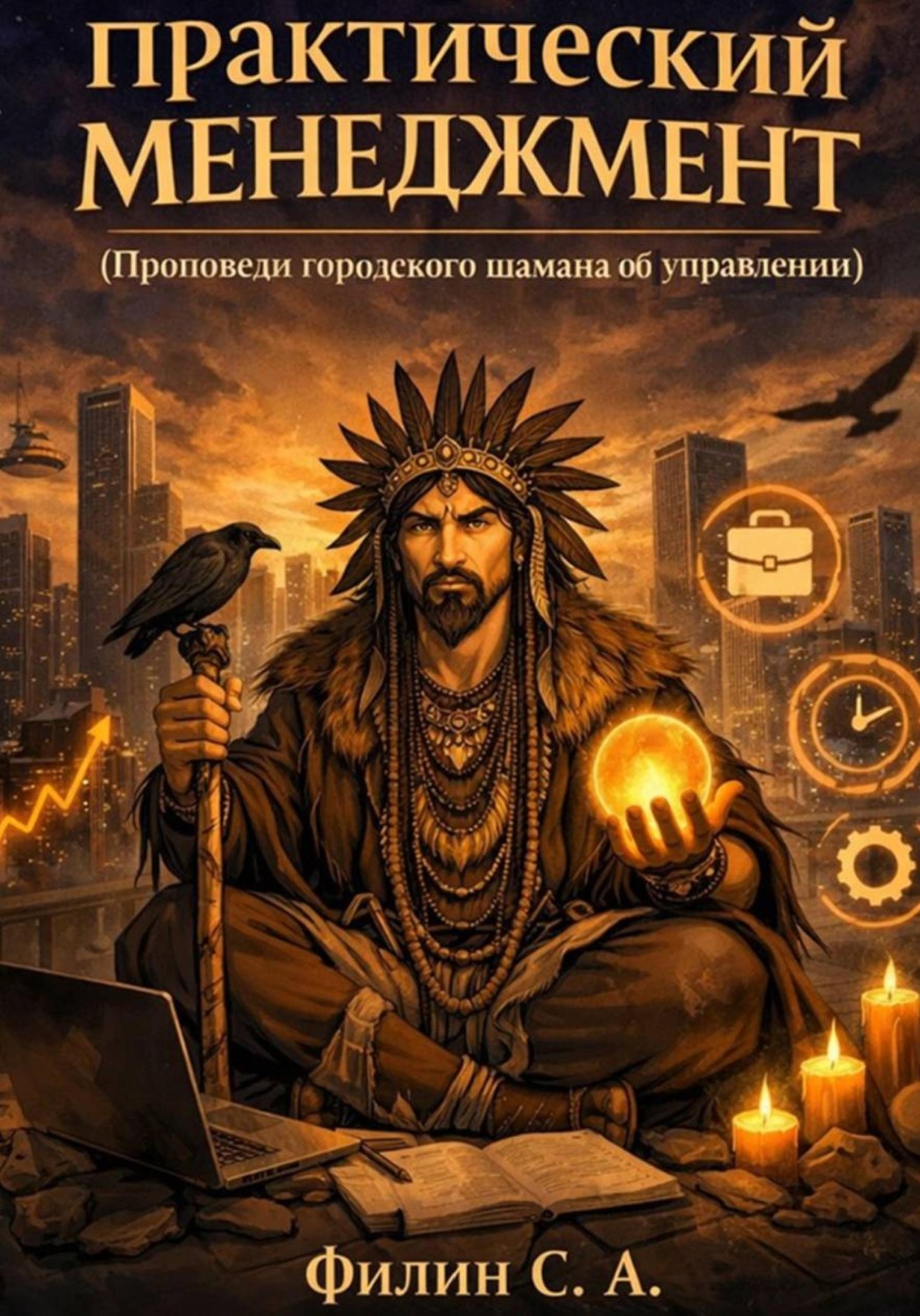 Обложка книги «Практический менеджмент (Проповеди городского шамана об управлении)»