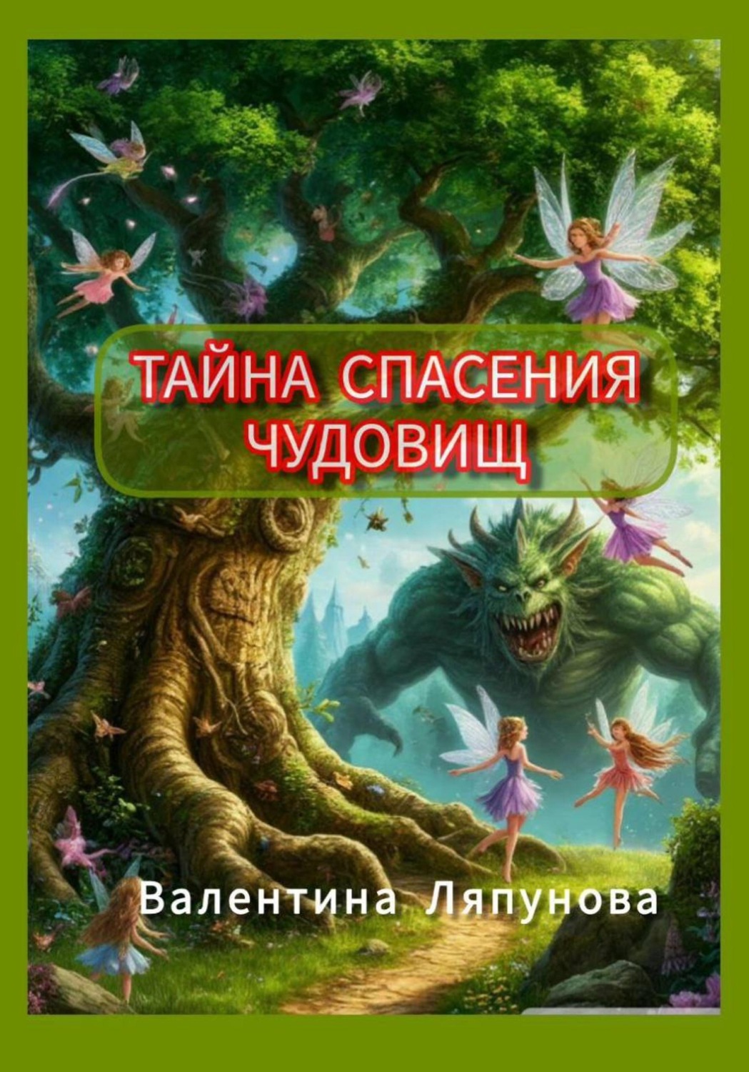 Обложка книги «Тайна спасения чудовищ»