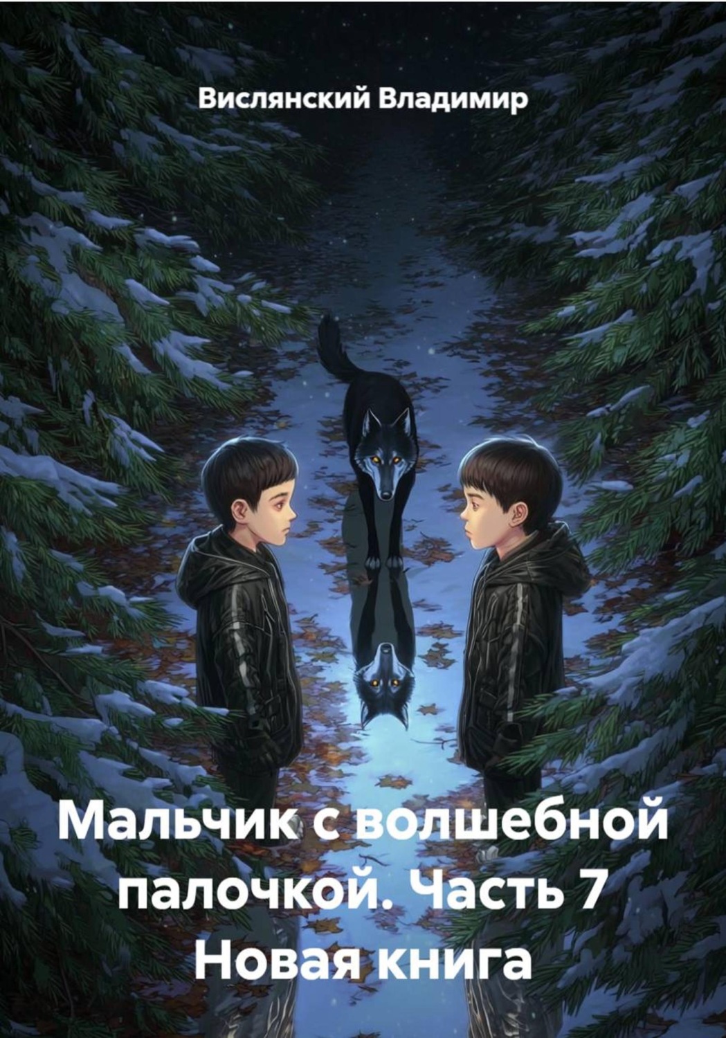 Обложка книги «Мальчик с волшебной палочкой. Часть 7 Новая книга»