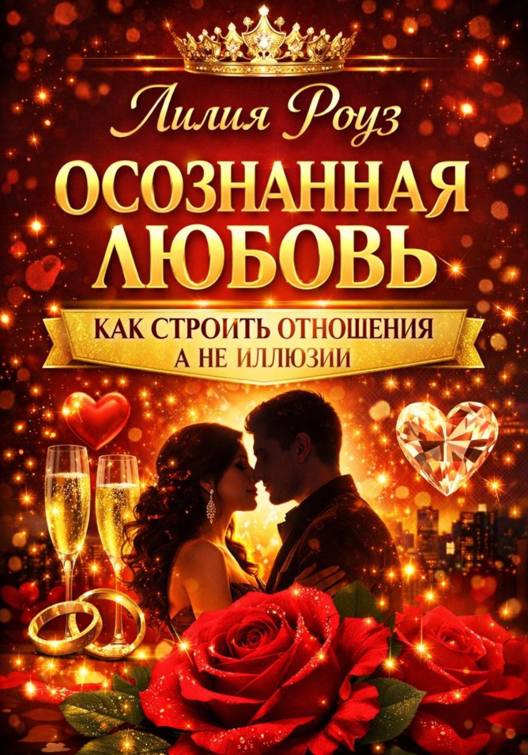 Обложка книги «Осознанная любовь: как строить отношения, а не иллюзии»