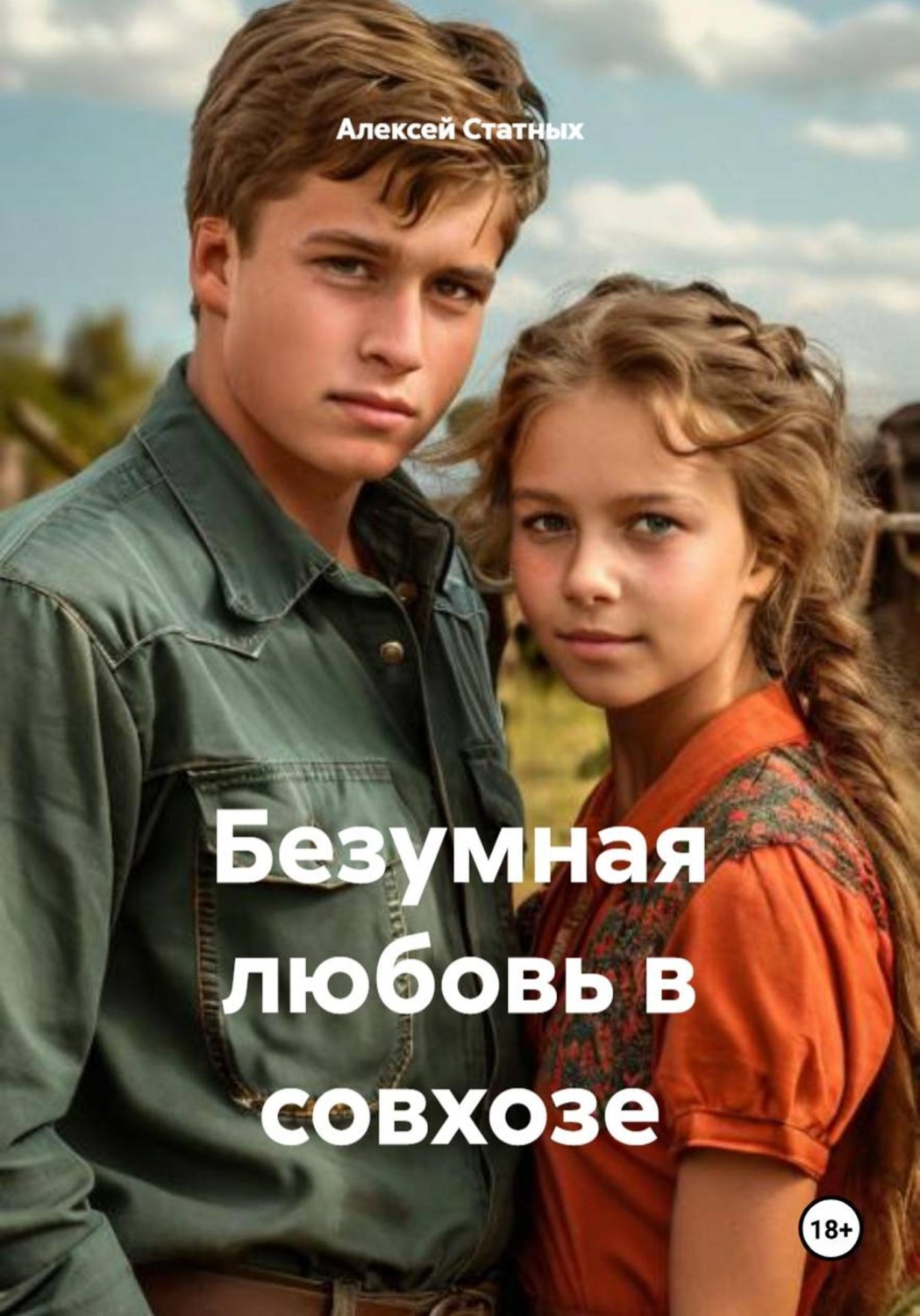 Обложка книги «Безумная любовь в совхозе»