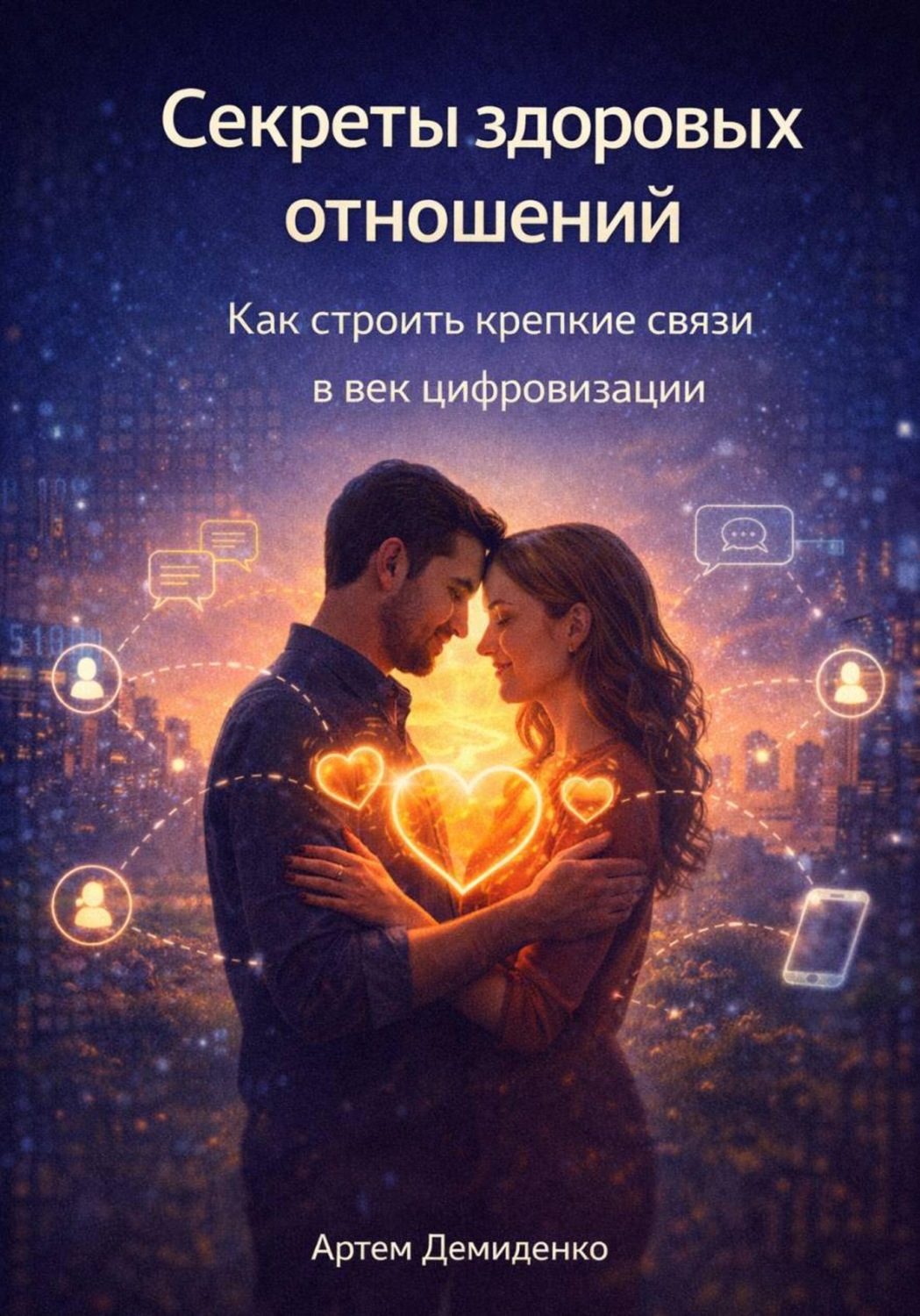 Обложка книги «Секреты здоровых отношений: Как строить крепкие связи в век цифровизации»