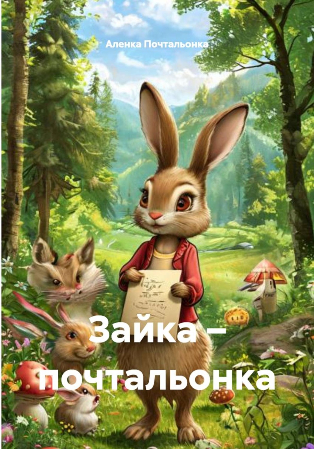 Обложка книги «Зайка – почтальонка»