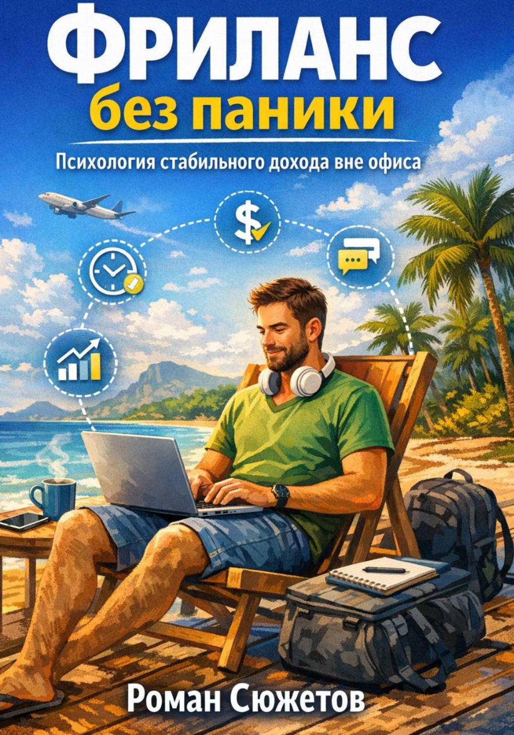 Обложка книги «Фриланс без паники. Психология стабильного дохода вне офиса»