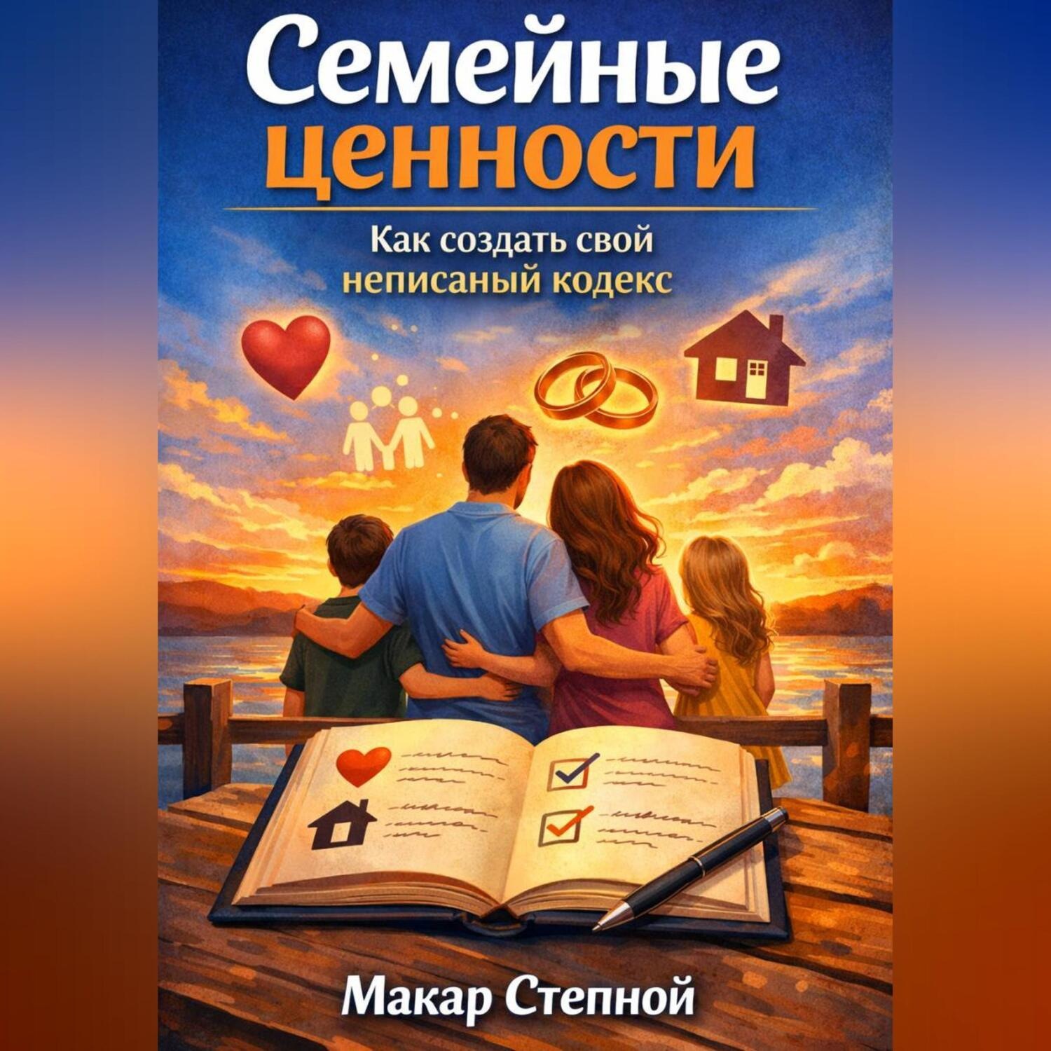 Обложка книги «Семейные ценности. Как создать свой неписаный кодекс»