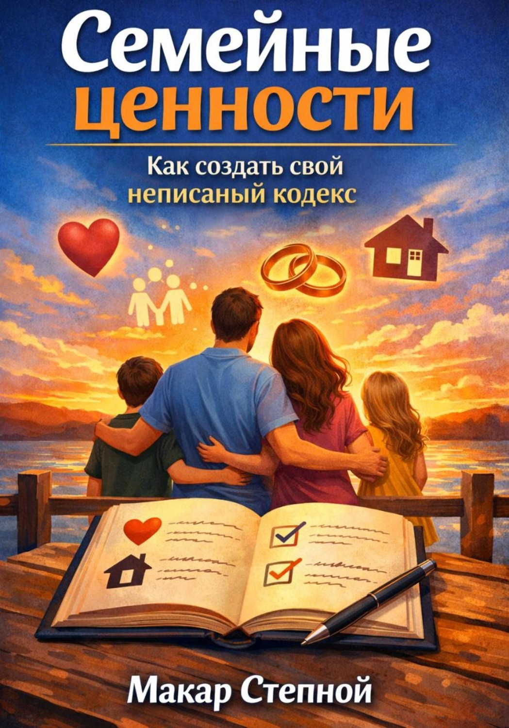 Обложка книги «Семейные ценности. Как создать свой неписаный кодекс»