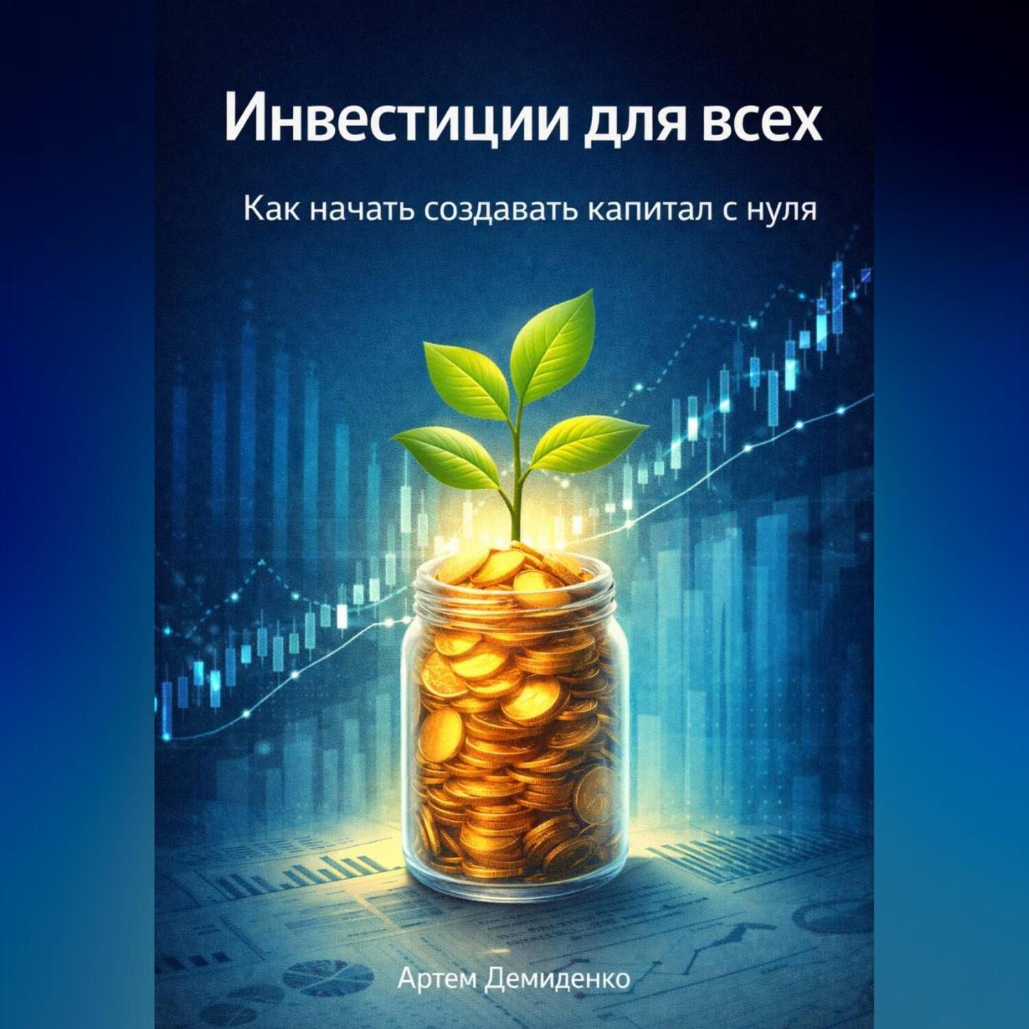 Обложка книги «Инвестиции для всех: Как начать создавать капитал с нуля»