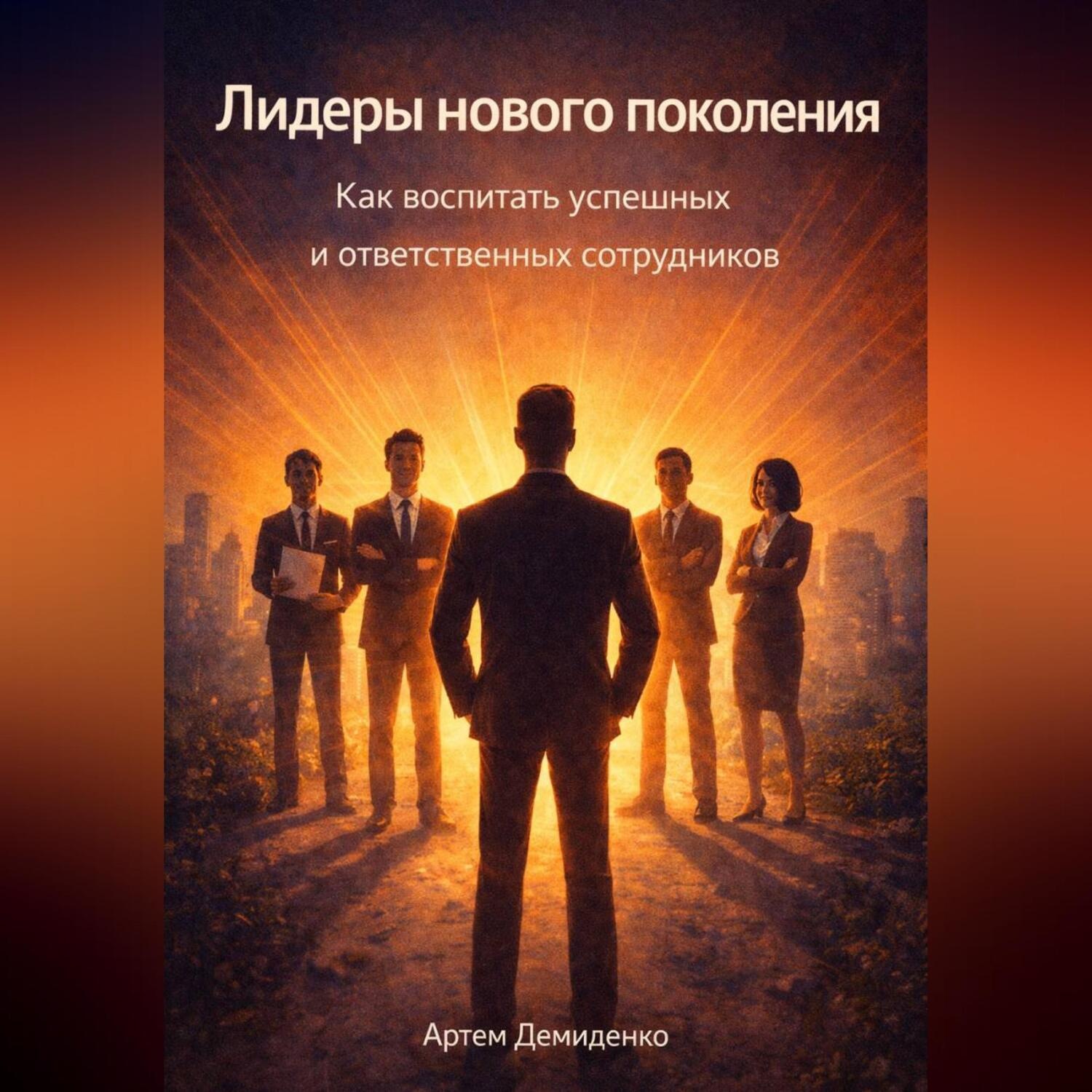 Обложка книги «Лидеры нового поколения: Как воспитать успешных и ответственных сотрудников»
