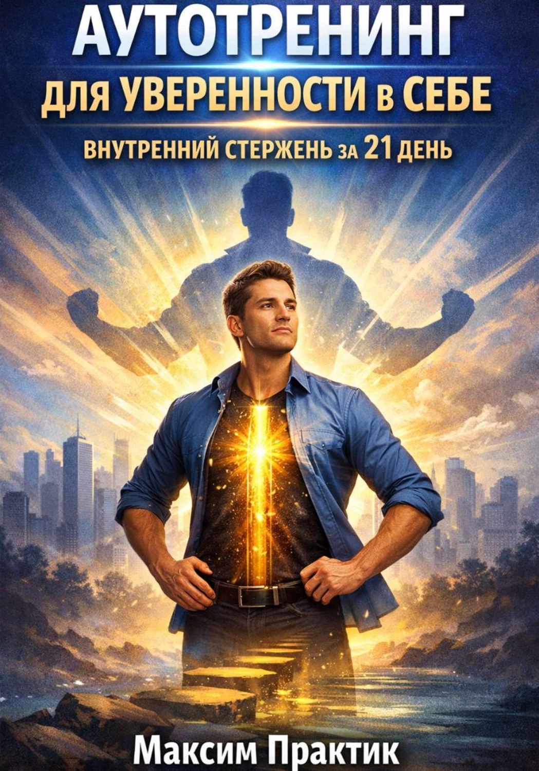 Обложка книги «Аутотренинг для уверенности в себе. Внутренний стержень за 21 день»