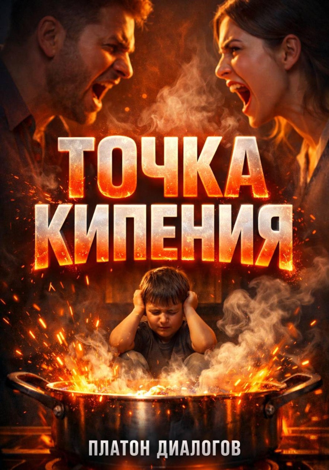 Обложка книги «Точка кипения. Как управлять гневом в семье»