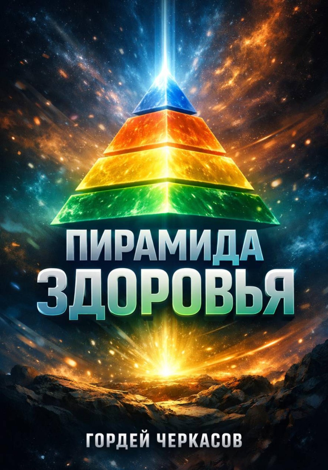 Обложка книги «Пирамида здоровья. От основ к продвинутым практикам»