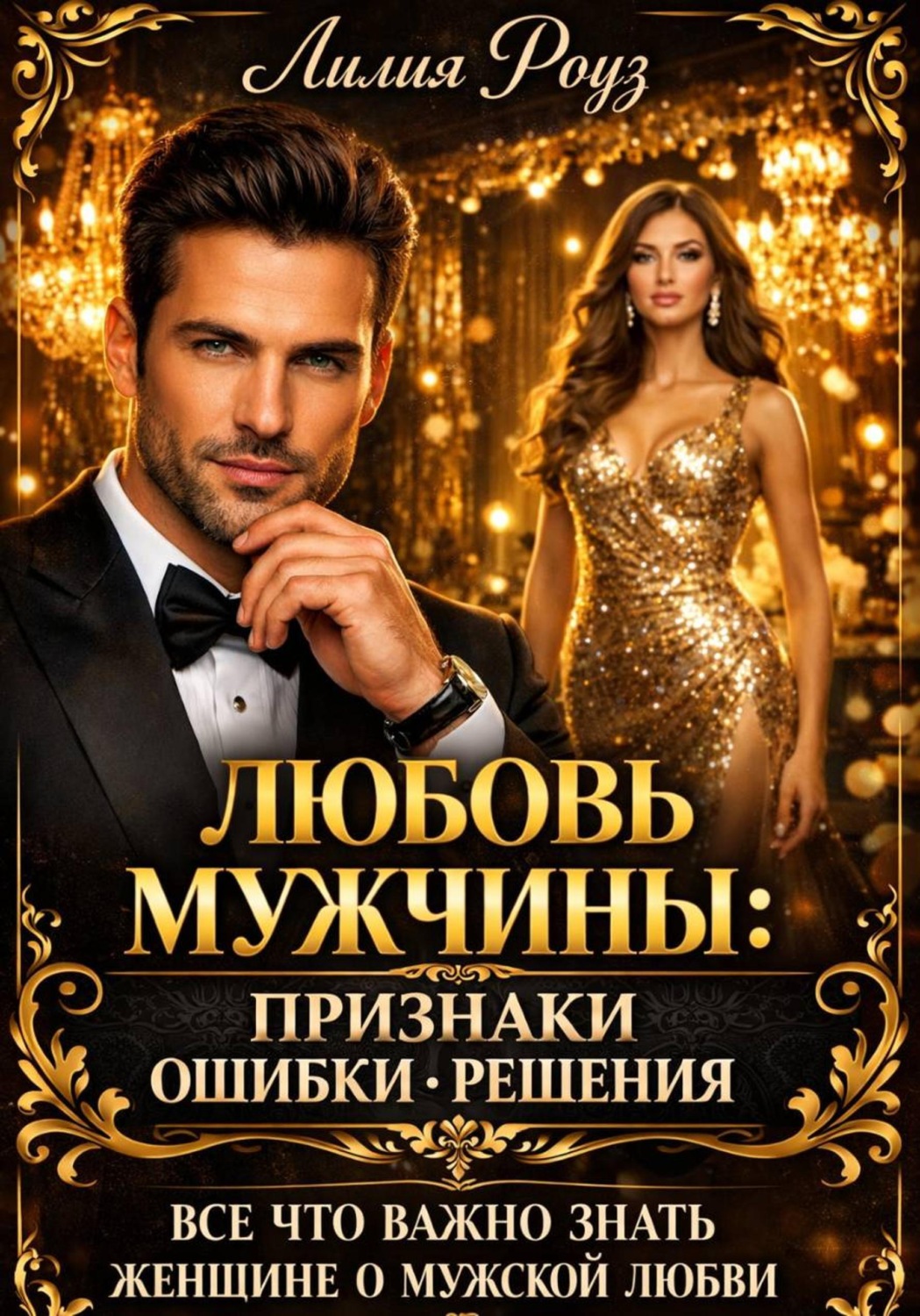 Обложка книги «Любовь мужчины: признаки, ошибки, решения всё, что важно знать женщине о мужской любви»