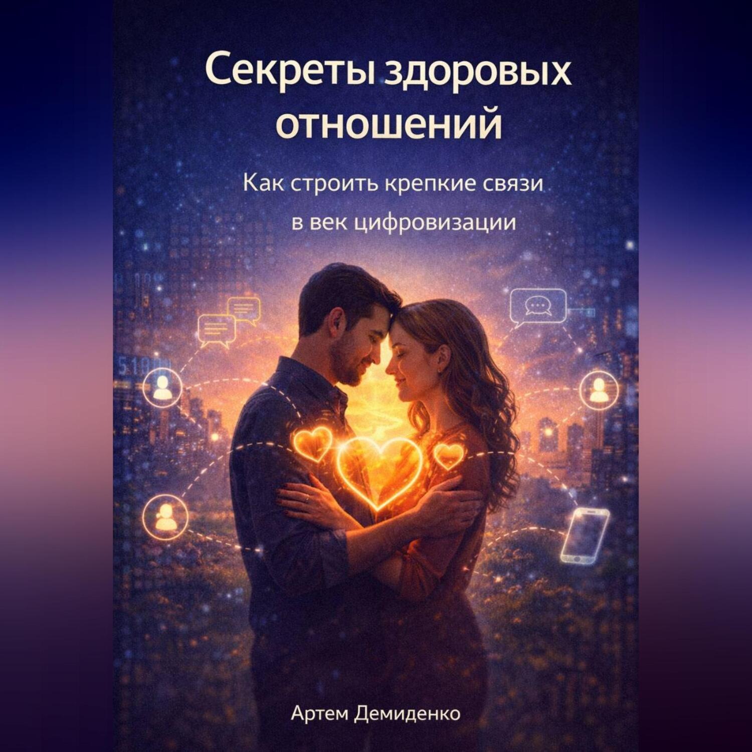 Обложка книги «Секреты здоровых отношений: Как строить крепкие связи в век цифровизации»