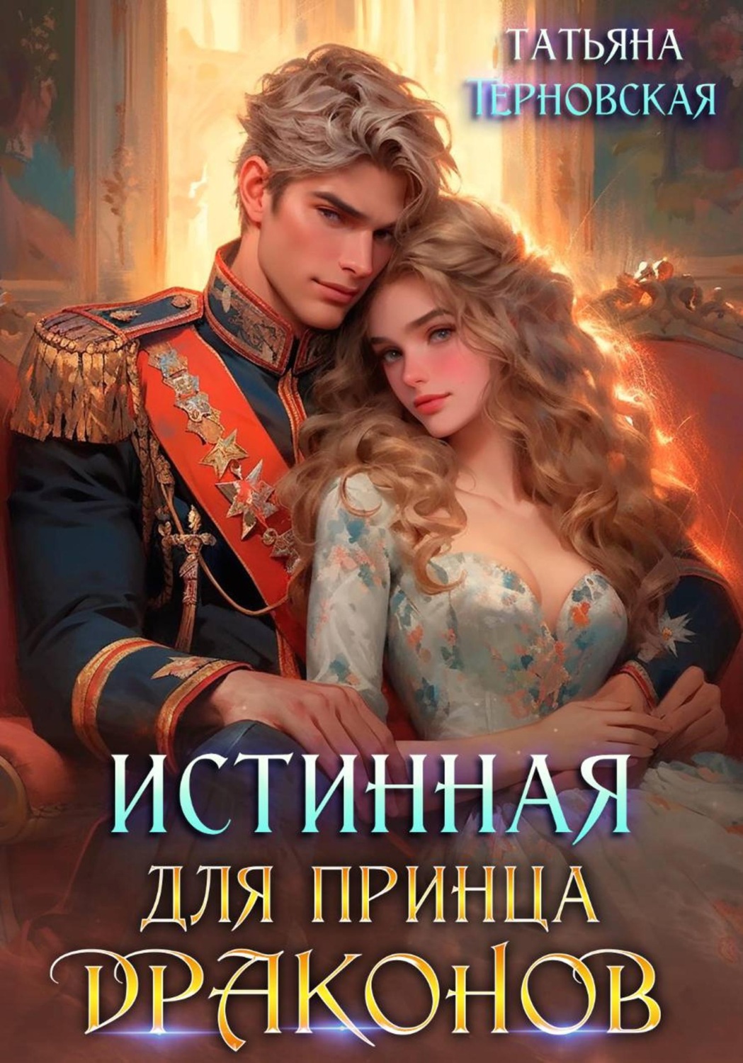 Обложка книги «Истинная для принца драконов»