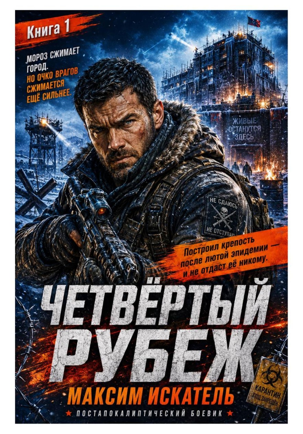Обложка книги «Четвёртый Рубеж»