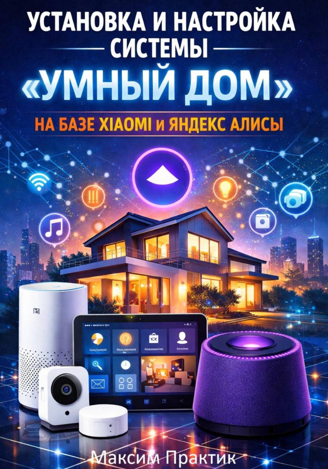 Обложка книги «Установка и настройка системы «умный дом» на базе xiaomi и яндекс алисы»