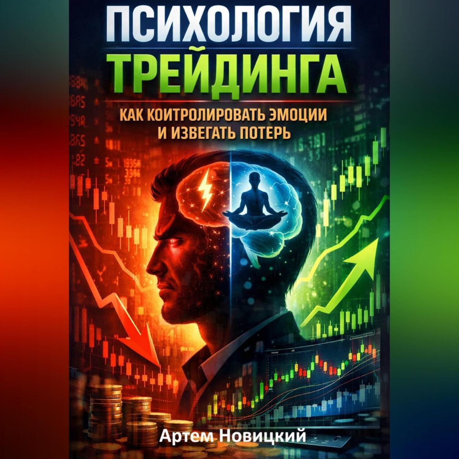 Обложка книги «Психология трейдинга. Как контролировать эмоции и избегать потерь»