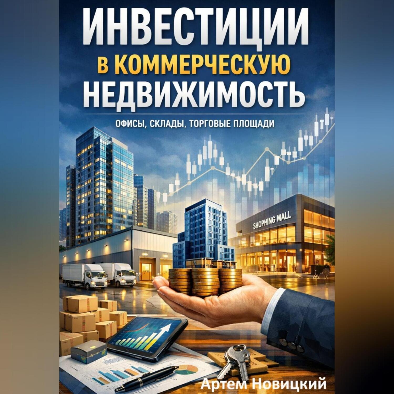 Обложка книги «Инвестиции в коммерческую недвижимость. офисы, склады, торговые площади»