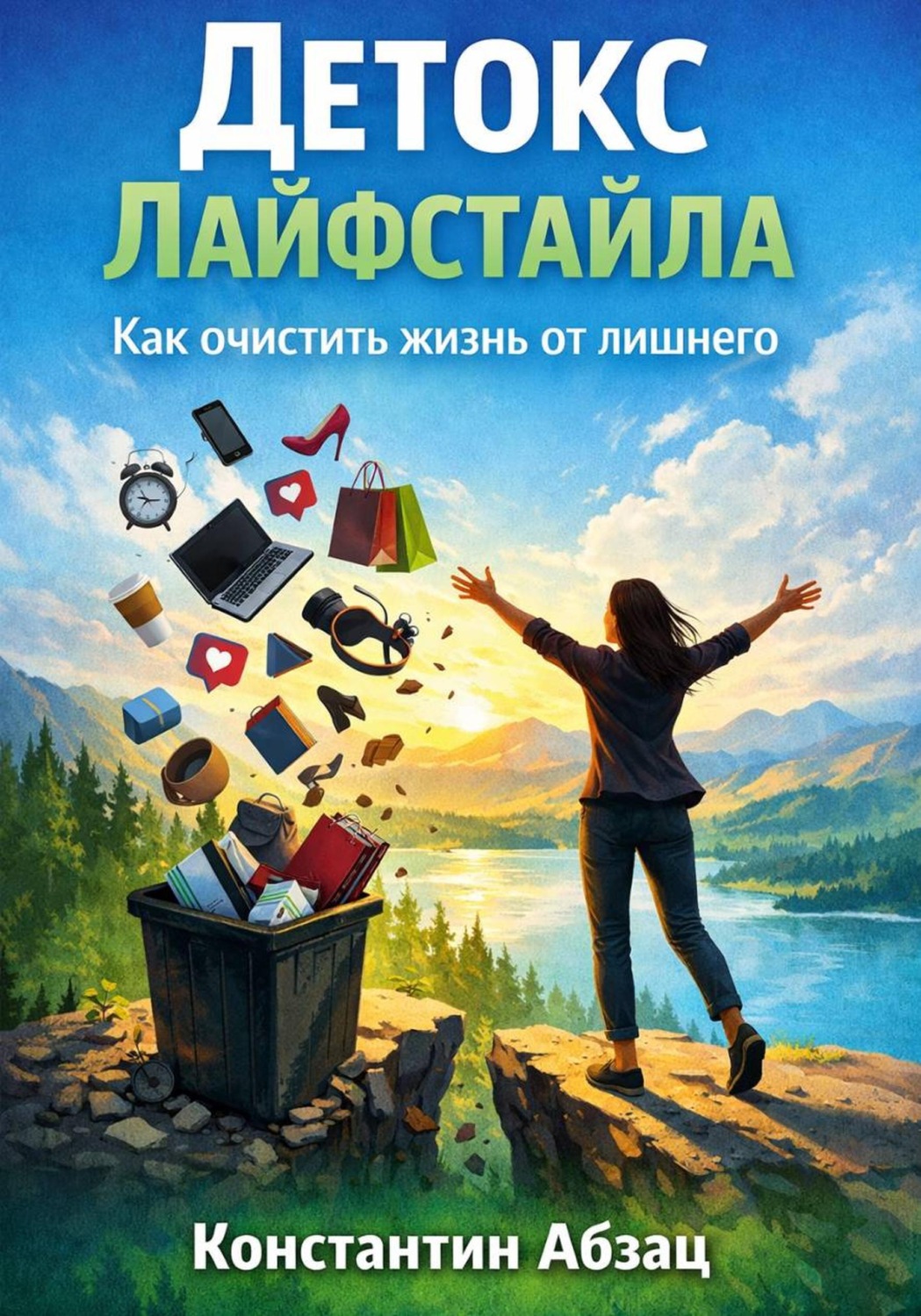 Обложка книги «Детокс лайфстайла. Как очистить жизнь от лишнего»