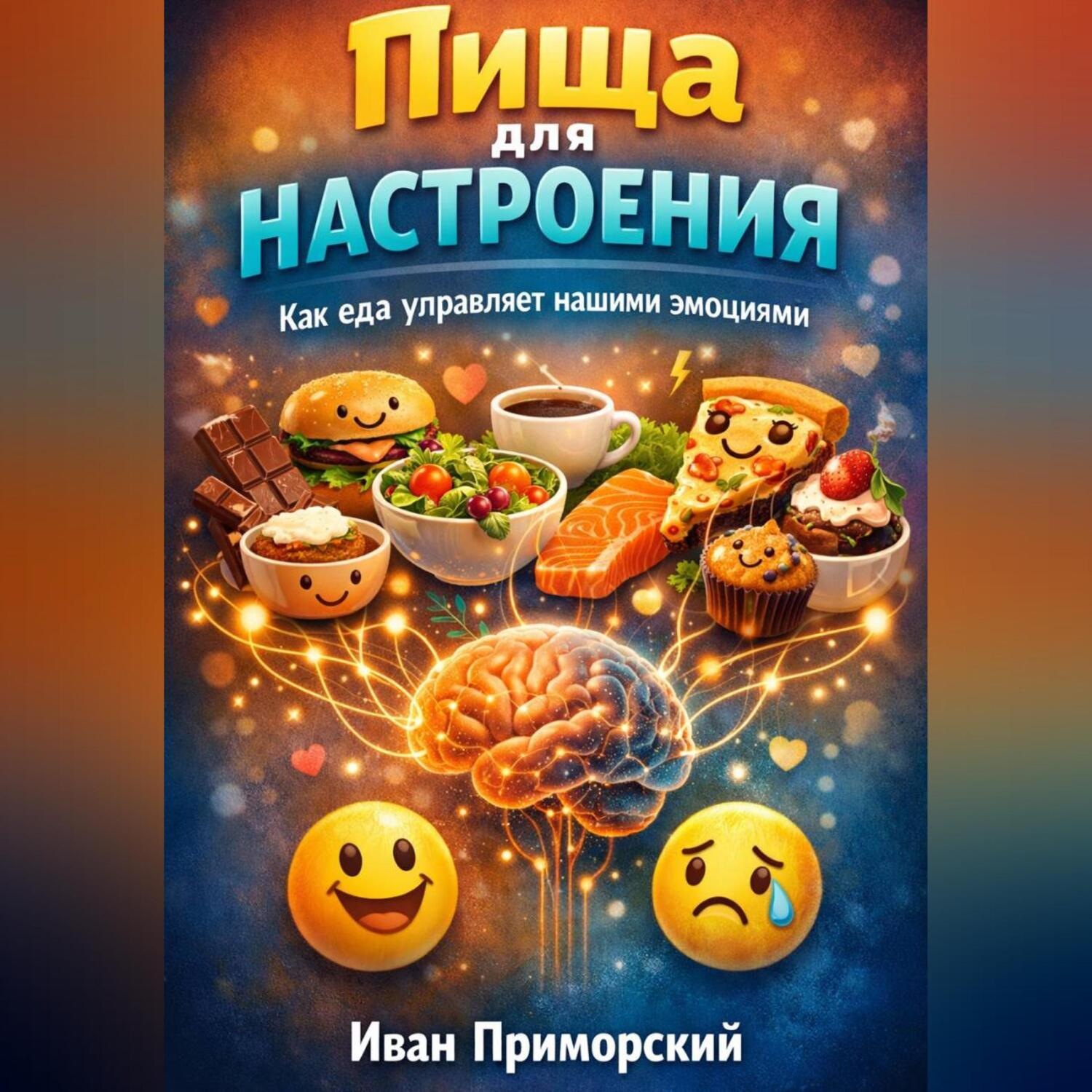 Обложка книги «Пища для настроения. Как еда управляет нашими эмоциями»