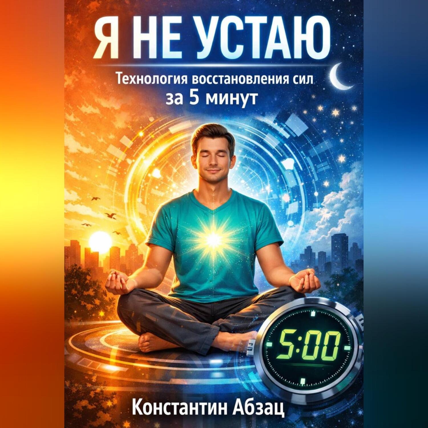 Обложка книги «Я не устаю. Технология восстановления сил за 5 минут»