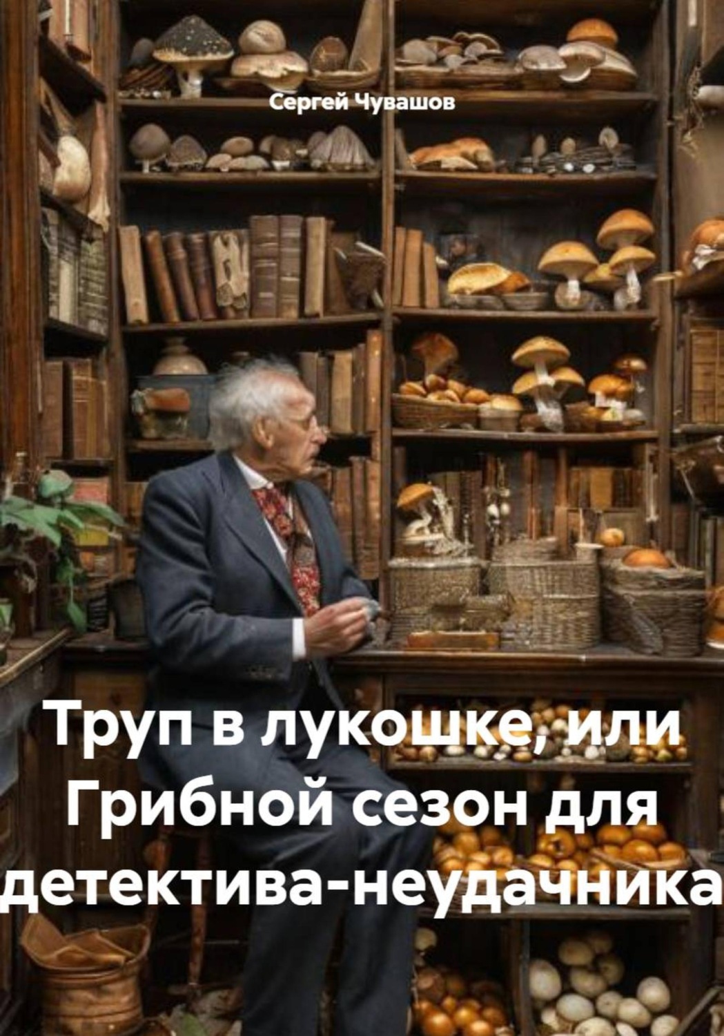 Обложка книги «Труп в лукошке, или Грибной сезон для детектива-неудачника»