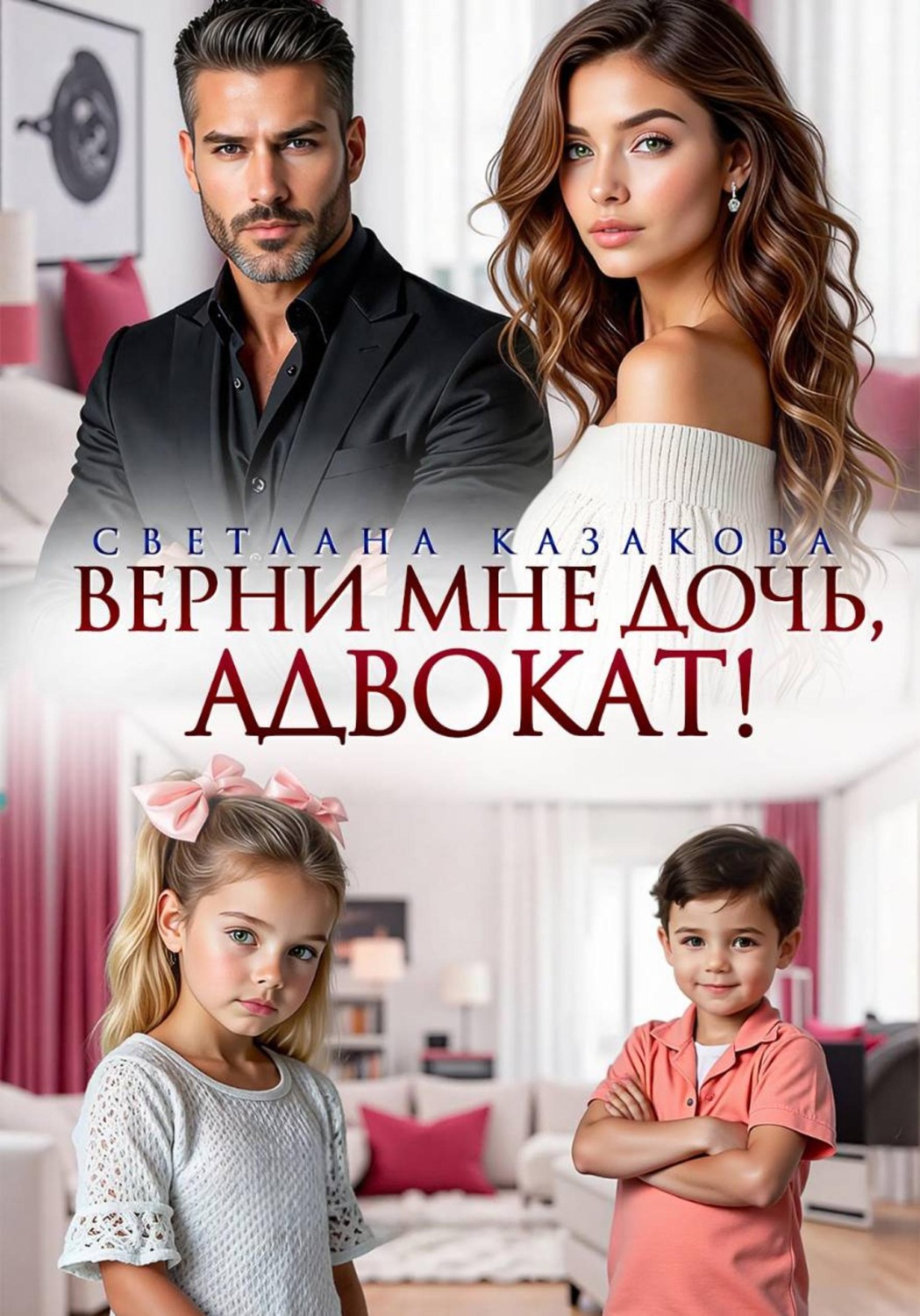 Обложка книги «Верни мне дочь, адвокат!»