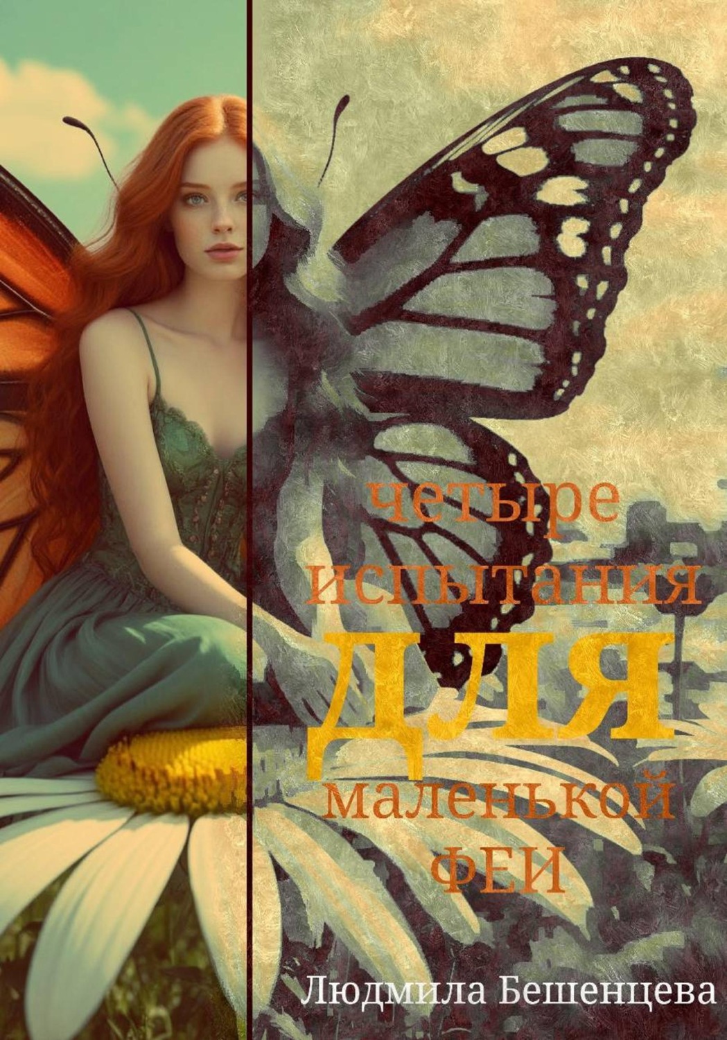 Обложка книги «Четыре испытания для маленькой феи»