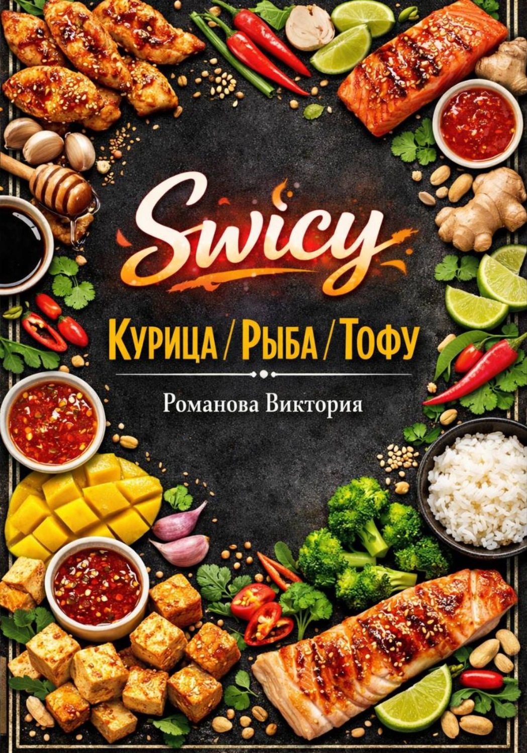 Обложка книги «Swicy-курица/рыба/тофу»