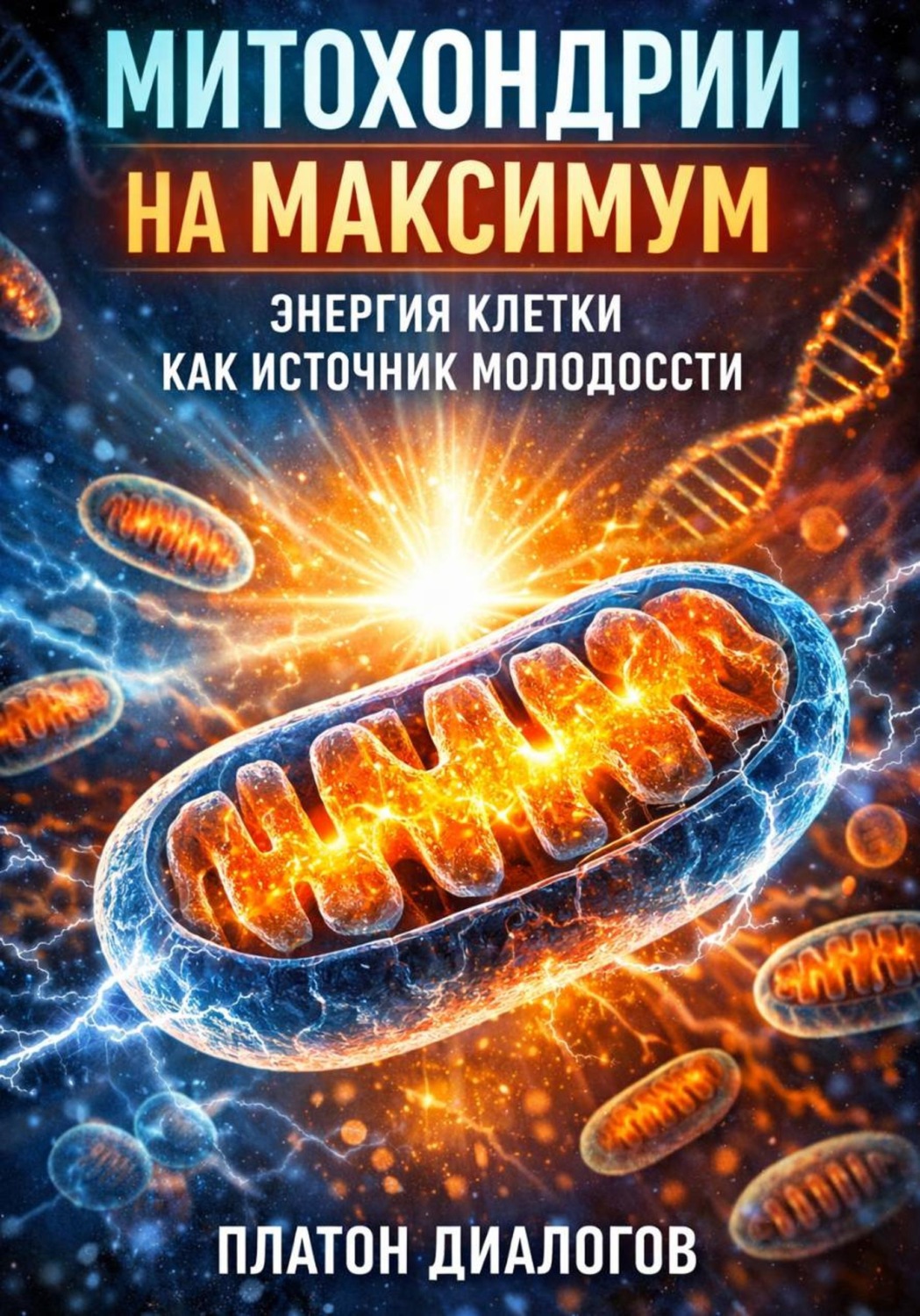 Обложка книги «Митохондрии на максимум. Энергия клетки как источник молодости»