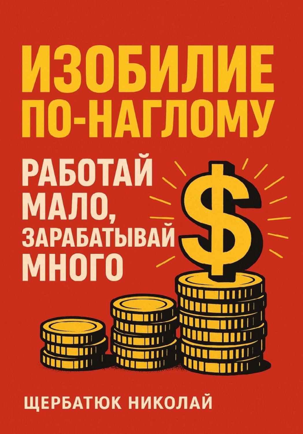 Обложка книги «Изобилие По-Наглому: Работай Мало, Зарабатывай Много»