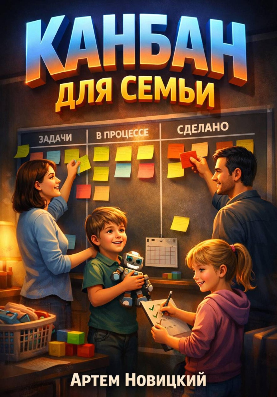 Обложка книги «Канбан для семьи»