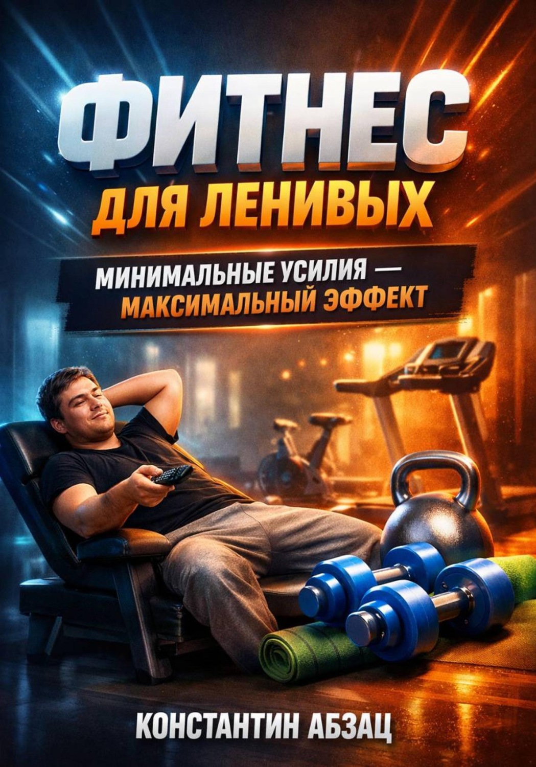 Обложка книги «Фитнес для ленивых. Минимальные усилия - максимальный эффект»