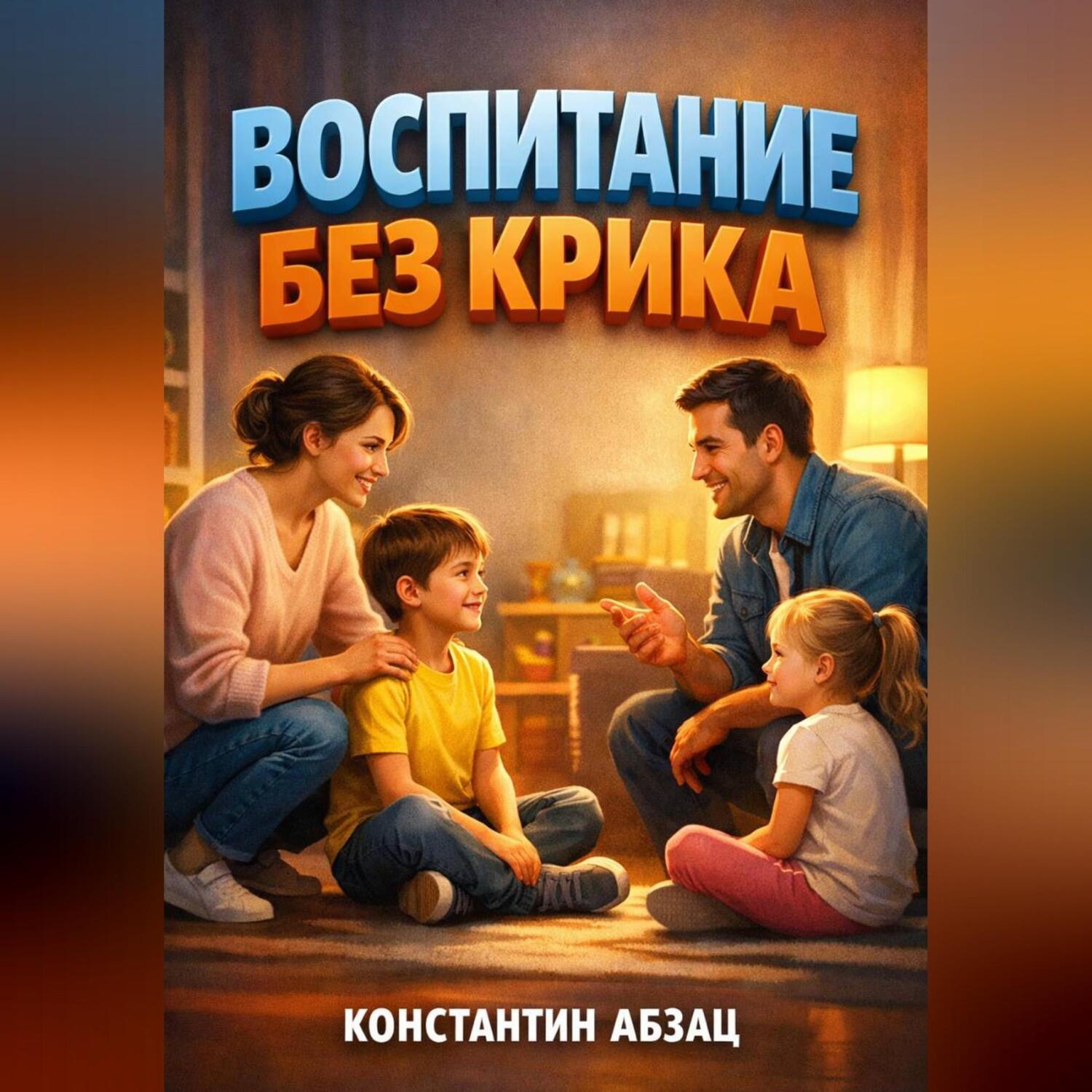 Обложка книги «Воспитание без крика Методы для современных родителей»