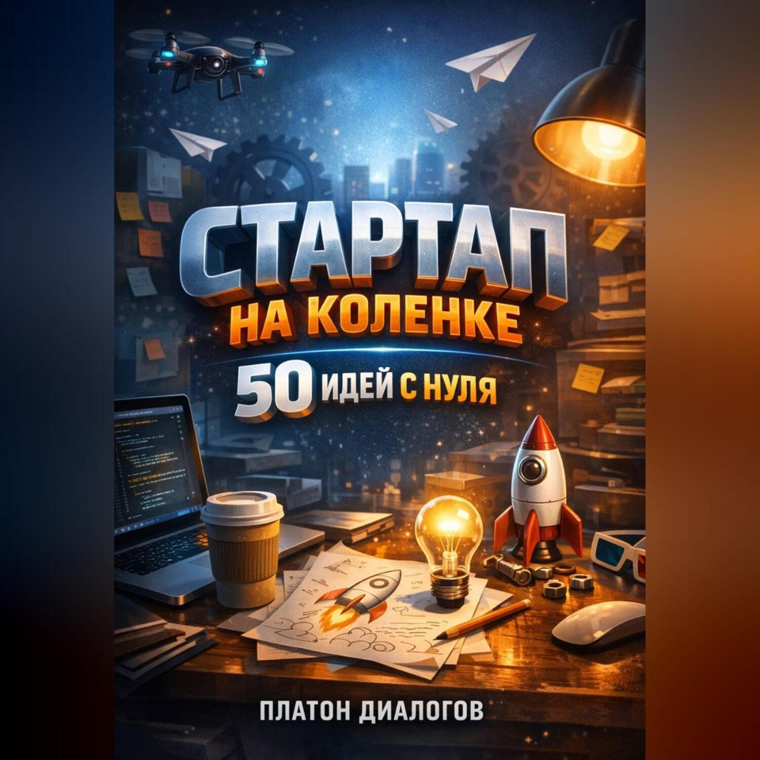 Обложка книги «Стартап на коленке 50 идей с нуля»
