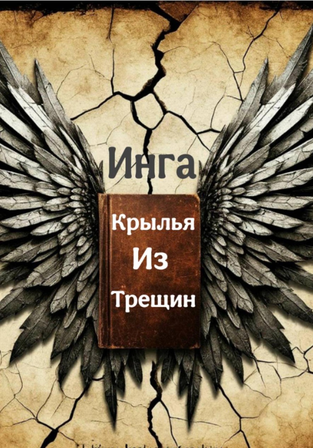 Обложка книги «Крылья из трещин»